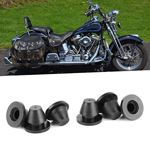 Rubber Grommets 0521-1235 0521‑1234 Yctze 6Pcs Rubber Side Cover Grommets Gasket Motorcycle Fairings Parts Accessory Flexible Desk Grommet Black Rubber Grommet Eyelet Ring Gasket Assortment #TOP1
