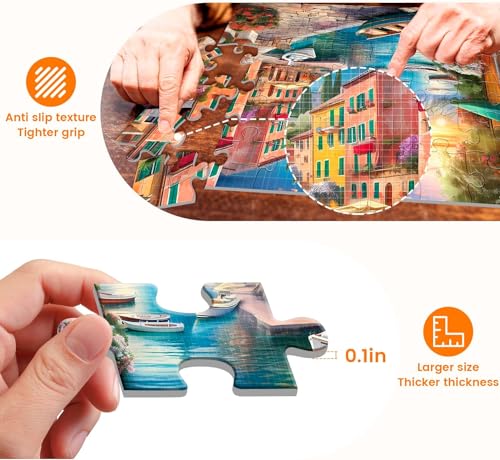 Wscxsc TPS3PC48DOG 3 Pack 48 Piece Jigsaw Puzzle For Seniors Dementia Puzzles thumb #3