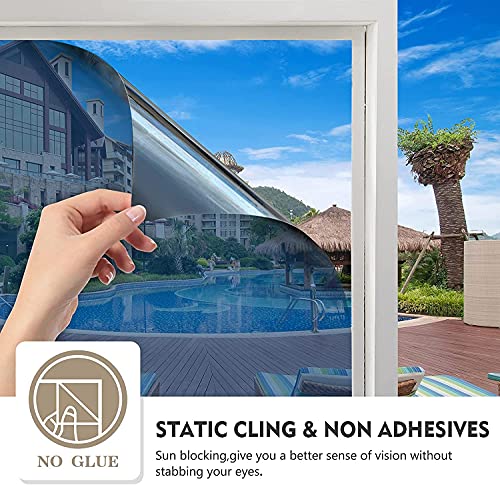Película ventana privacidad espejo Brown Silver 60x200 cm miniatura 3