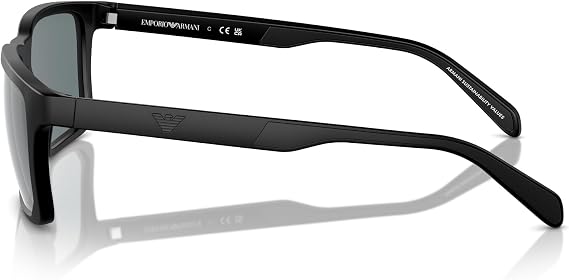 Emporio Armani Men's Ea4219 Rectangular Sunglasses