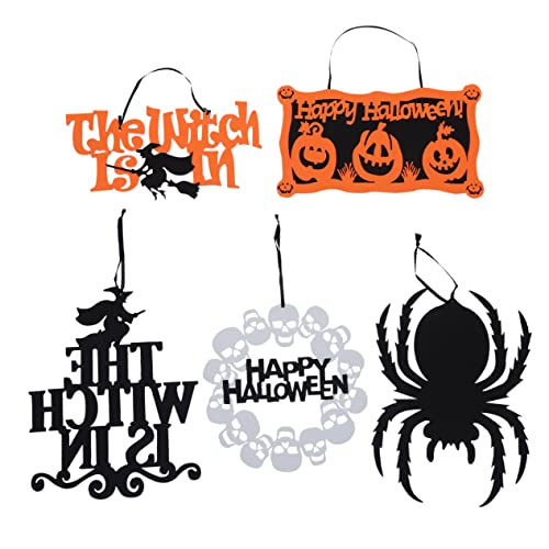 Décoration d'halloween 5pcs pour embellir votre salon et surprendre vos invités
