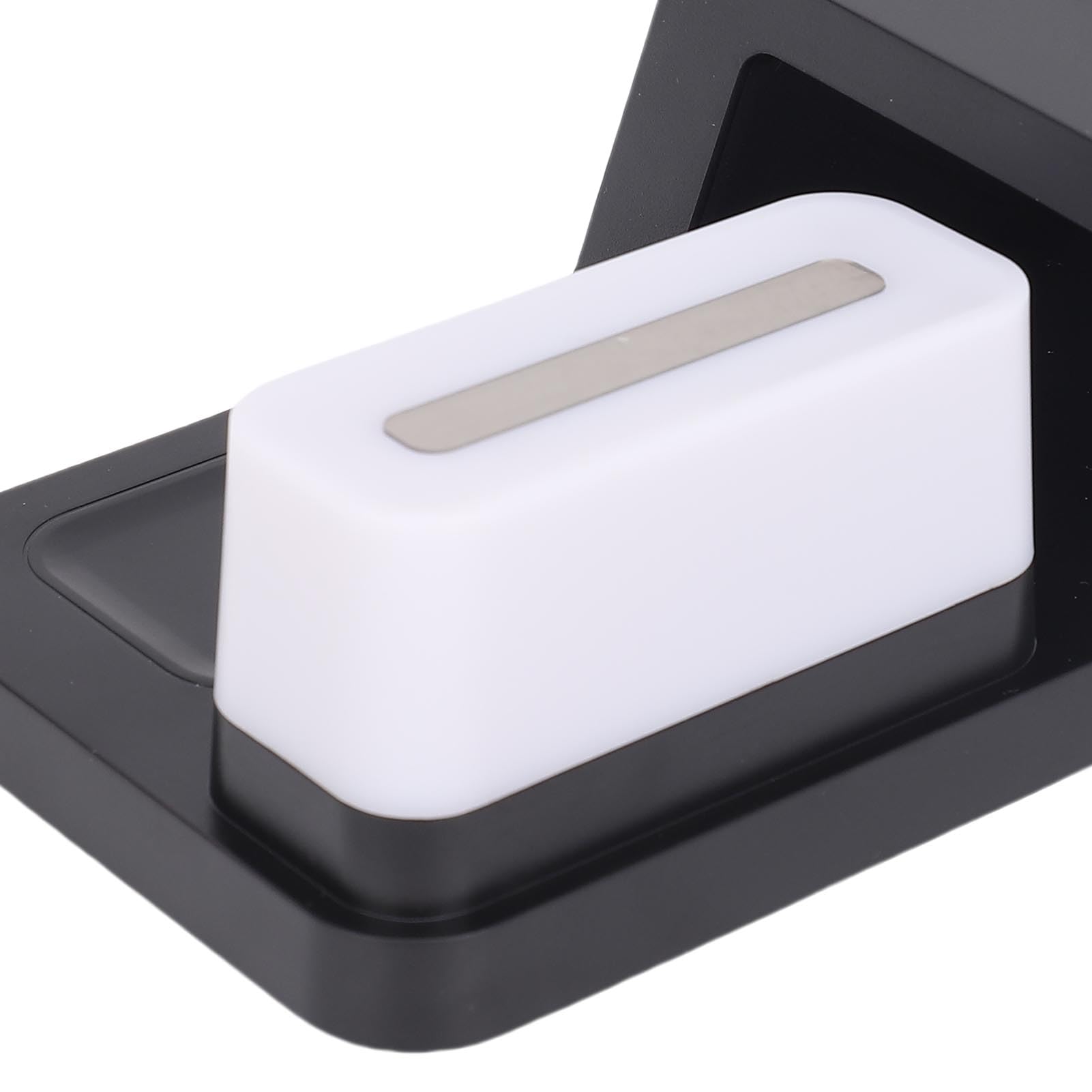 Cryfokt Stazione di Ricarica Wireless, Sveglia con Ricarica Rapida 15W