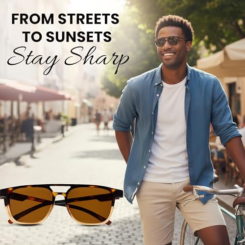 Image of SNDIA Polarized Sunglasses | Premium Frame for Men & Women | UV400 Protection for Driving, Outdoor Activity