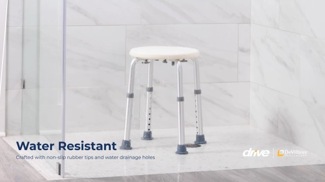 Amazon.com: Drive Medical RTL12004KD Handicap Bathroom Stool, White :  Health & Household