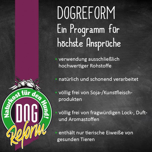 Schecker Dogreform grüner Pansen Natur Gr: 500g Rinderpansen grün für den Hund getrocknet