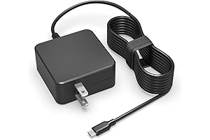 Slim and Powerful USB Type C Charger Designed for Asus Chromebooks