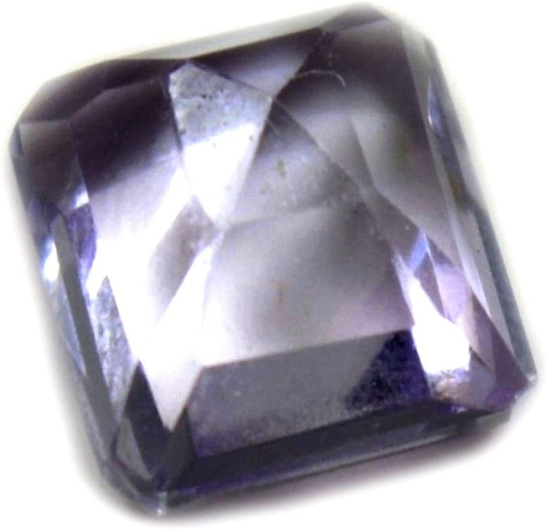 Original Amethyst Gemstone 2 Carat to 5 Carat Square Shape Purple Stone Bead for Jewelry Making