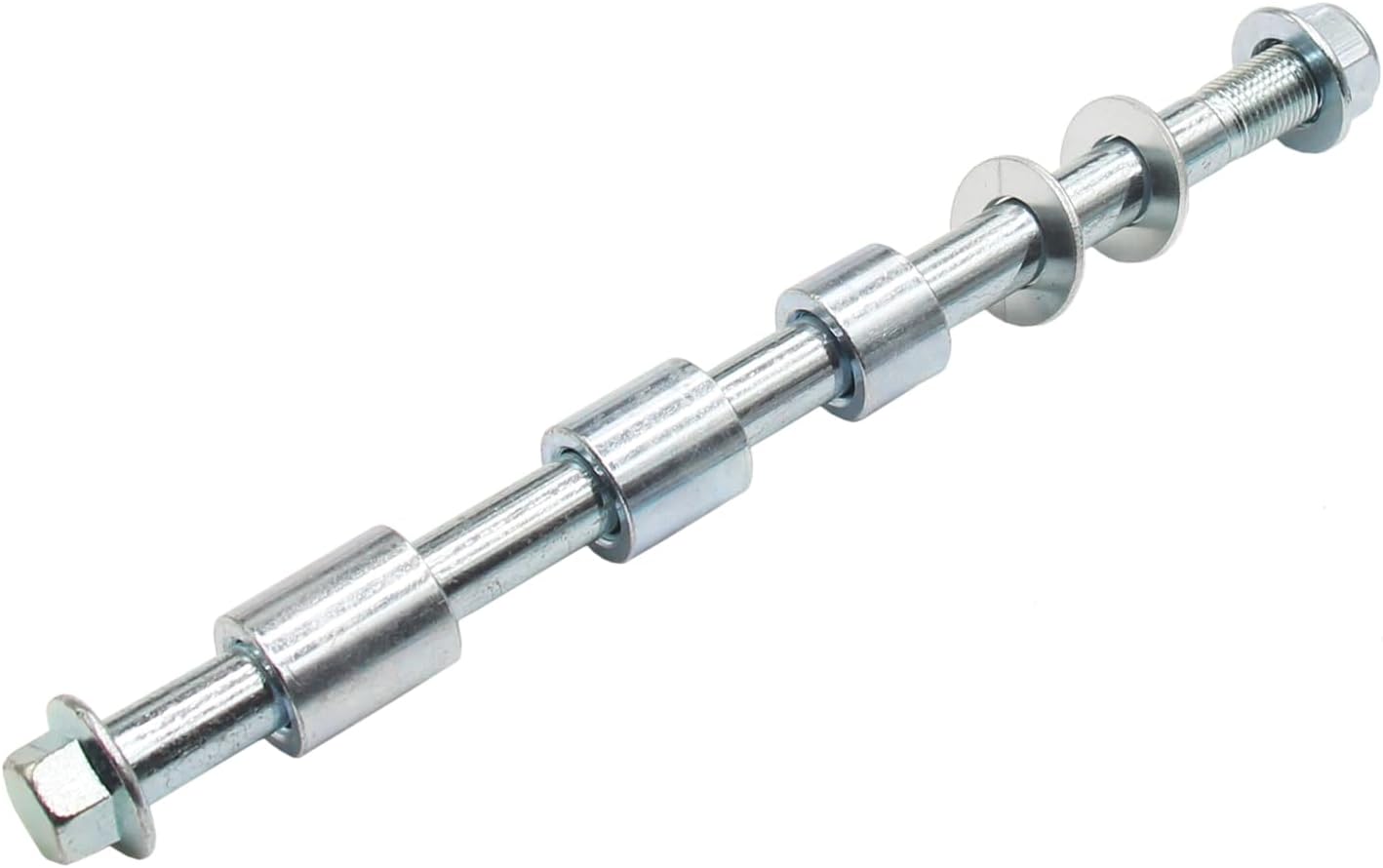 12mm 220mm Pit Dirt Bike Rear Wheel Axle Bolt With Spacers For Taotao Baja Coolster Pitster Pro Taotao SDG SSR 125cc 140cc 160cc