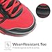 DREAM PAIRS Boys Girls Shoes Kids DuraPlay Tennis Footwear Non Slip Athletic Running Walking Lightweight Lace Up Sneakers for Little/Big Kid,Size 2 Little Kid,Red/Black,SDRS2401K