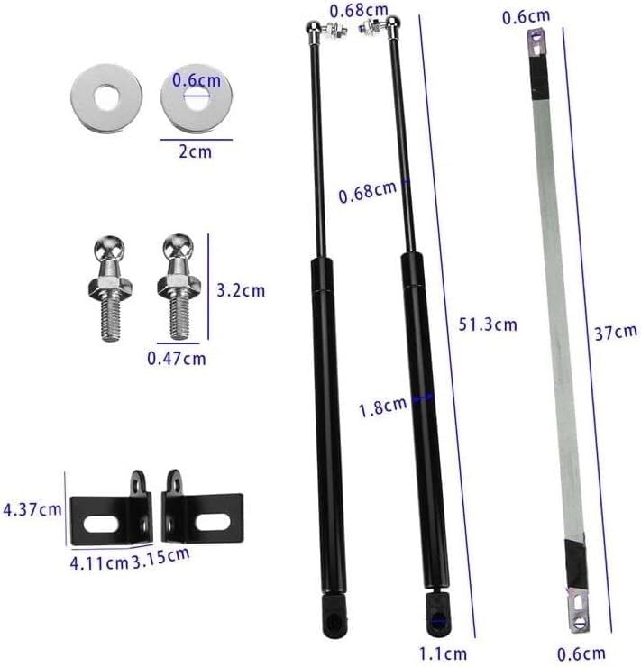 Support de barre pour capot Mazda 6 résout le problème de levage