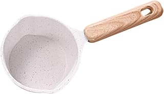 Non-Stick Mini Butter Melting Pot Dual Pour Spout Small Saucepan for Milk and Oil Deep Kitchen Cookware for Easy Heating and Serving