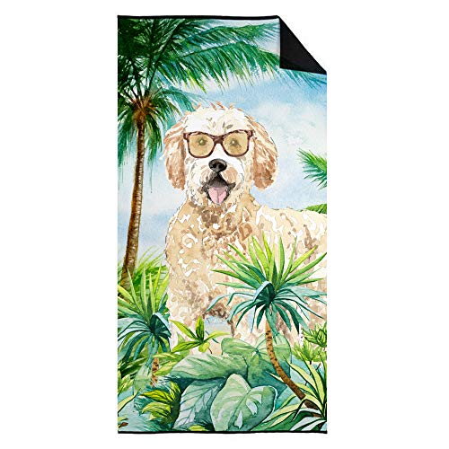 Caroline's Treasures Ck3015Twl3060 Goldendoodle Premium Beach-Towels, Multicolor #TOP16