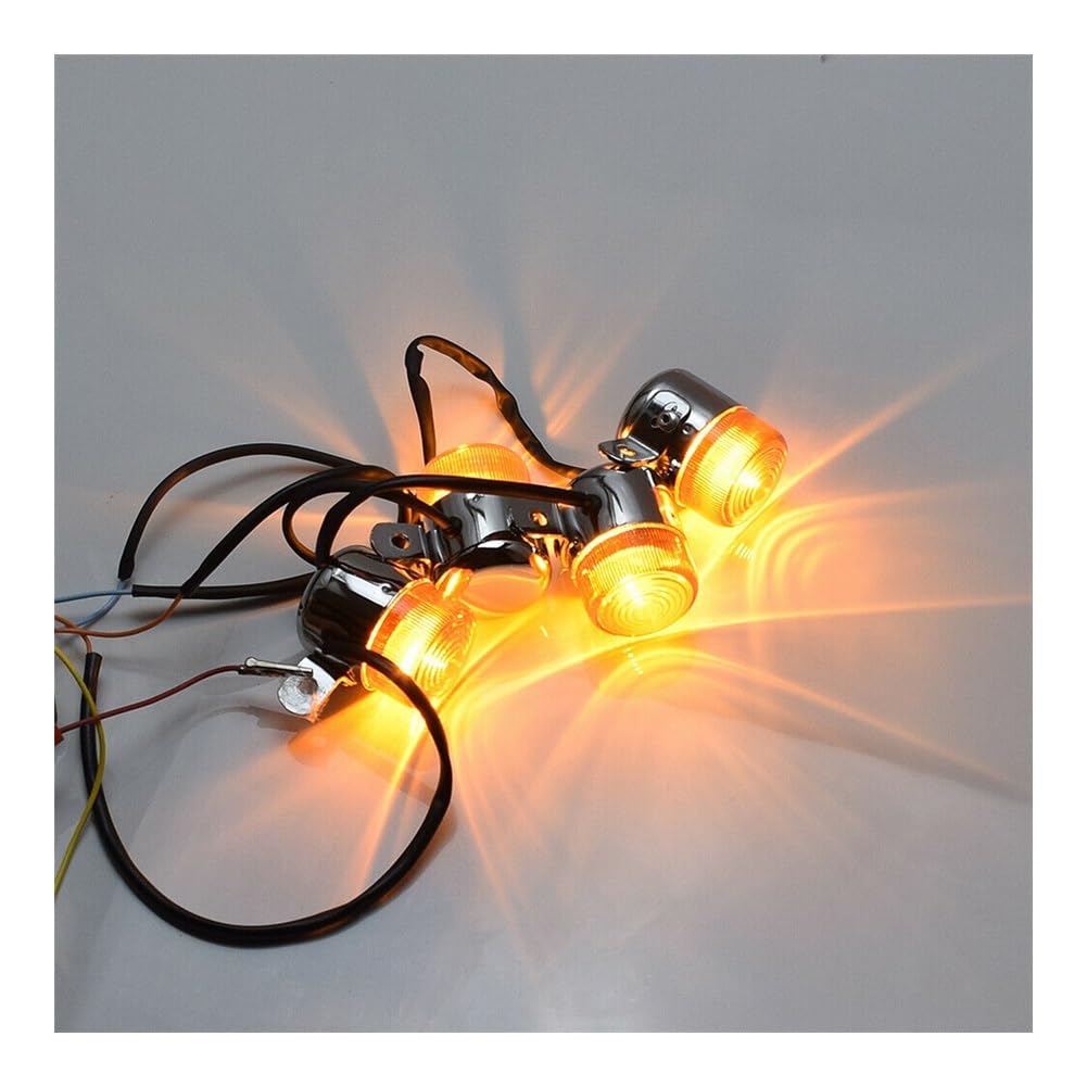 Feu Clignotant Indicateur Lumière Clignotant de moto 6V ambre clignotant indicateur accessoires de moto pour Z50 MONKEY CHALY DAX CF50 CT70 ST50
