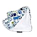 The Stroller Blanket, Soft Minky and 100% Cotton 41"x 30" , Zoo Frenzy Pattern