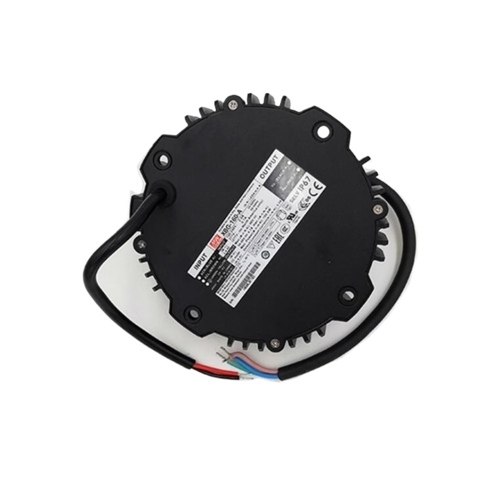 1PCS XBG-160 Serie DC27-56V IP67 160W alimentazione elettrica a singola uscita LED, 3 in 1 dimmerazione modalità di alimentazione costante driver LED (XBG-160-A)