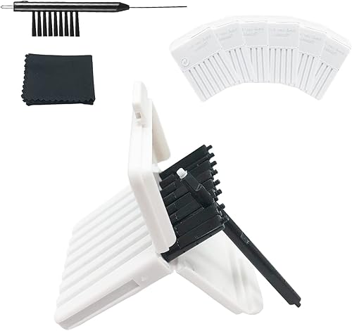 MiniR/miniReceiver - Filtros protectores de cera para audífonos Siemens/Signia con herramientas de cepillo de limpieza y estuche de transporte, 6