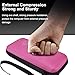 Xberstar Hard EVA Shockproof Carry Case Bag Pouch for Texas Instruments TI-84 Plus CE/Color TI-83 Plus,TI-89 Titanium, HP 50G Graphing, Scientific Financial Calculators (Pink)