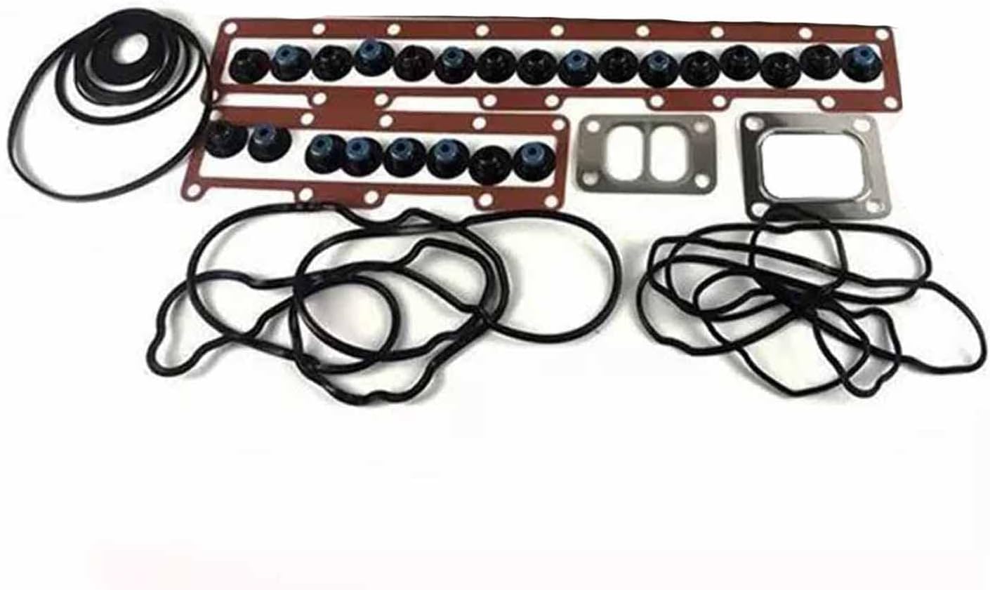Upper Gasket Set with Head Gasket 4089958 Compatible with Cummins SC ISL 8.3C L8.9 8.9L CM 9L