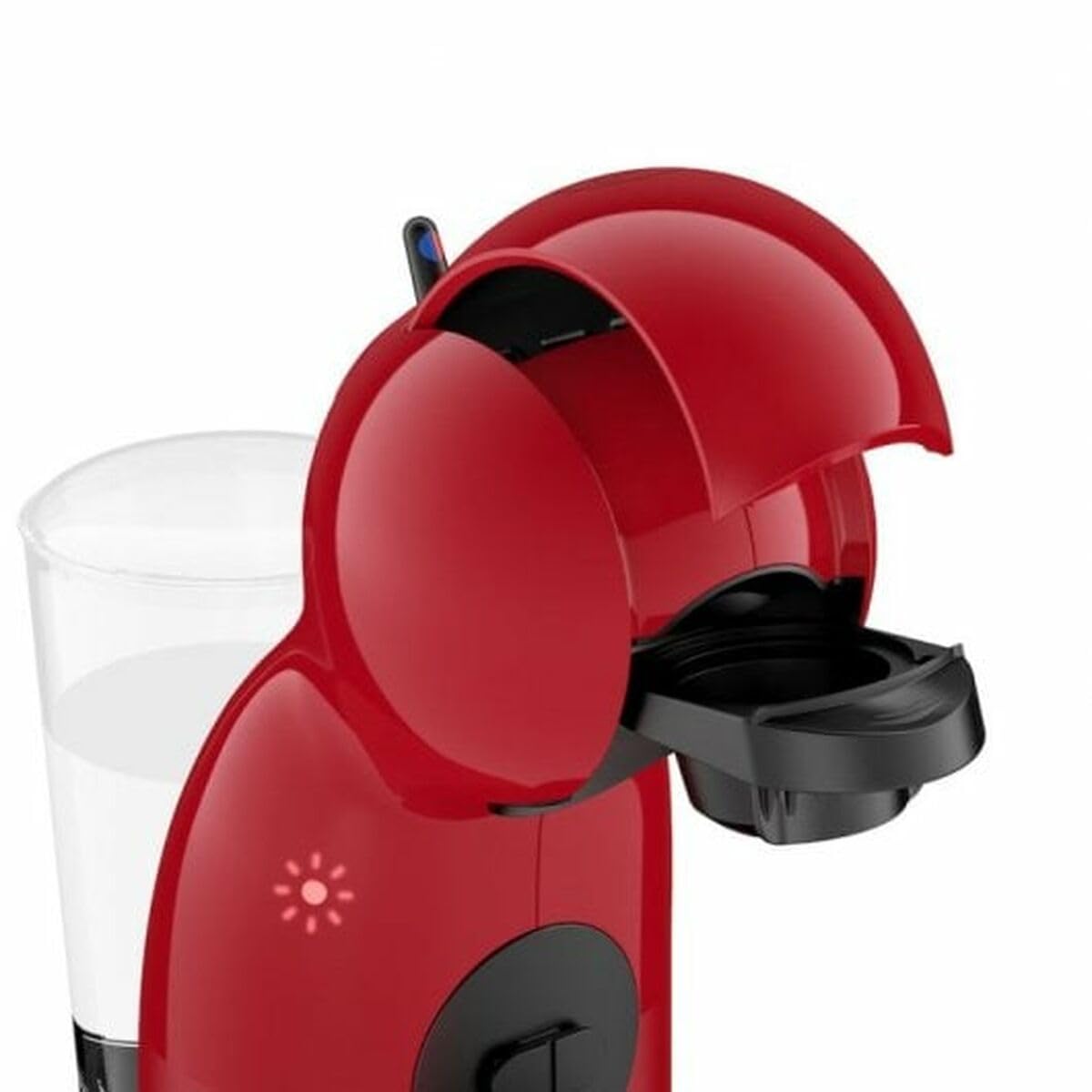 Krups KP1A35 Mini Me Multi-Getränk-Kapselkaffeemaschine, 15 bar Druck, manuelle Technologie, Rot