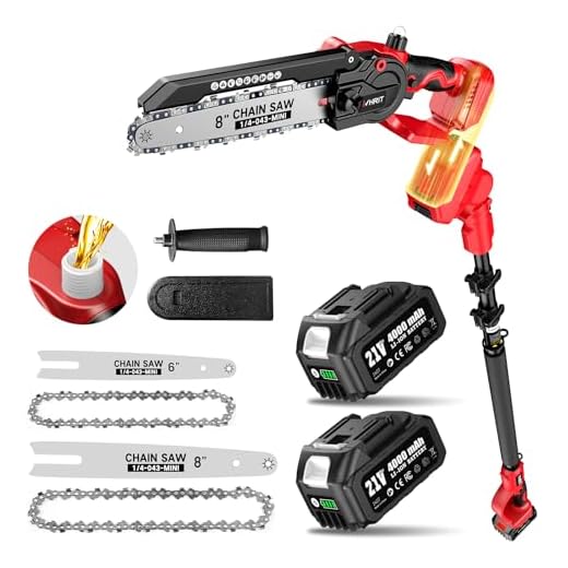 Avhrit 2-in-1 Cordless Pole Saw