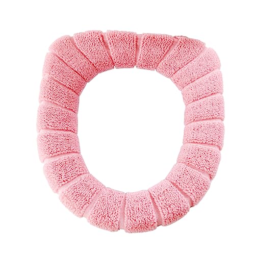 STOBAZA Toilet Seat Toilet Mat Cover Pad Pink