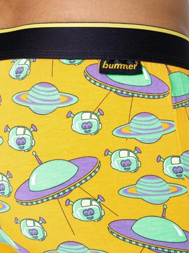 Image of Bummer Micro Modal Boxer Shorts for Men - Ultra Soft & Breathable, 3 Times Softer Than Cotton, Anti-Bacterial, Stretchable for Ultimate Comfort & Style, Pack of 1 (A Shark Tank Product)