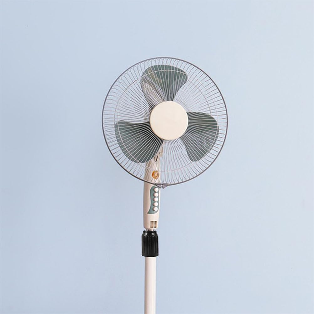 2Pcs Fan Fastener for Standing Fans Plastic Floor Fan Support Nut Fit for Height Control Stable Fan Maintenance Black