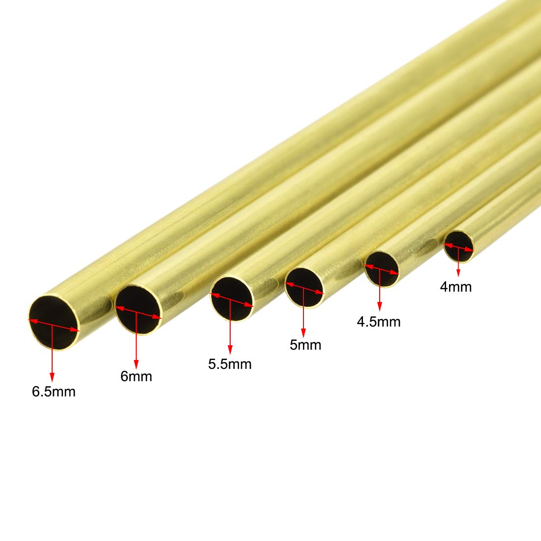 Tondino In Ottone Massiccio Diametro 1,5mm - 10 Barre Da 300mm Per Modellismo Fai Da Te