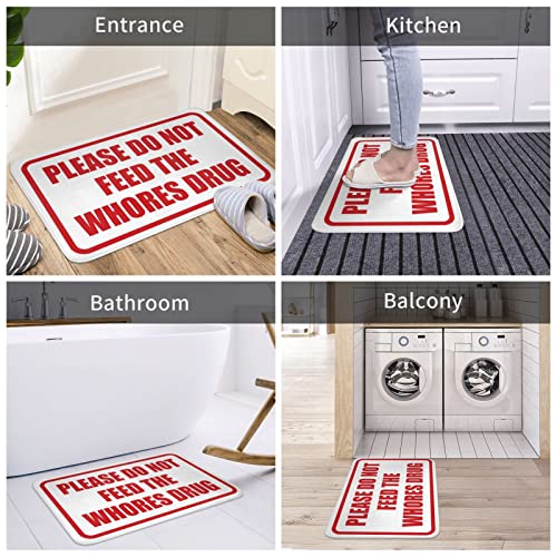 Tapis de sol Please Do Not Feed Paillasson original 50x80 cm
