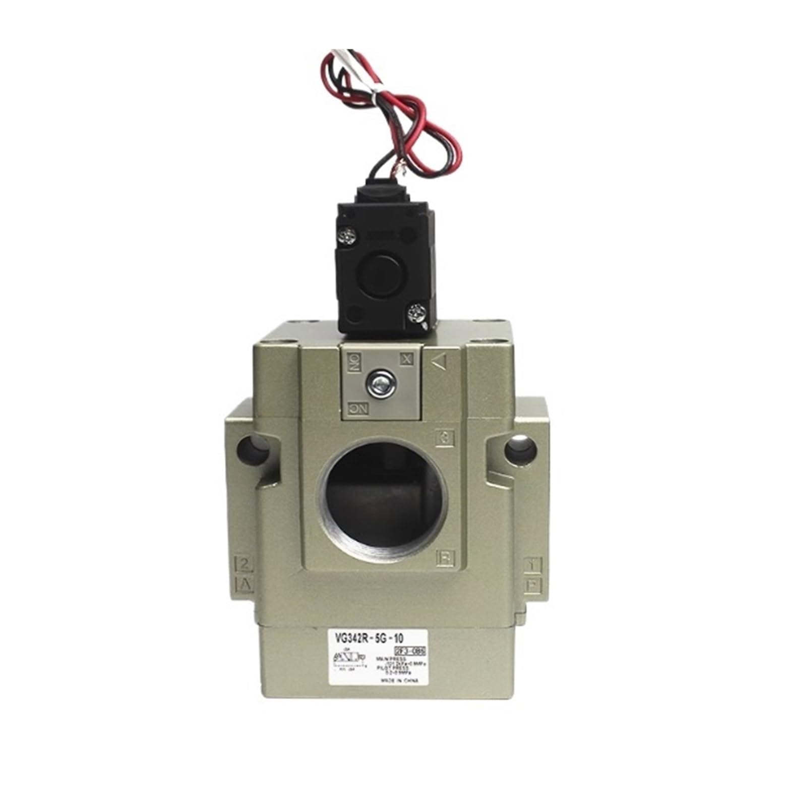 Électrovanne 3 ports VG342 pour circuits d'air industriels performants