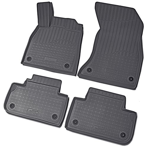 Recambo 3D Gummi Fußmatten kompatibel für Audi Q5 SQ5 | Typ FY | BJ ab 2017 | Auto Gummimatten |...