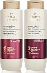 Kit Shampoo e Condicionador Reconstrução de Danos Extremos(Quimicamente Danificados)