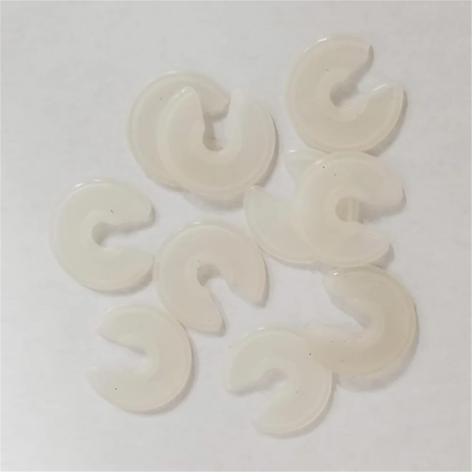 Gas Water Heater Brass Control Valve Core Parts Plastic White Cap Cover Piece Connector Adapter Gasket Seal 10PCS/Lot OD 19.5mm