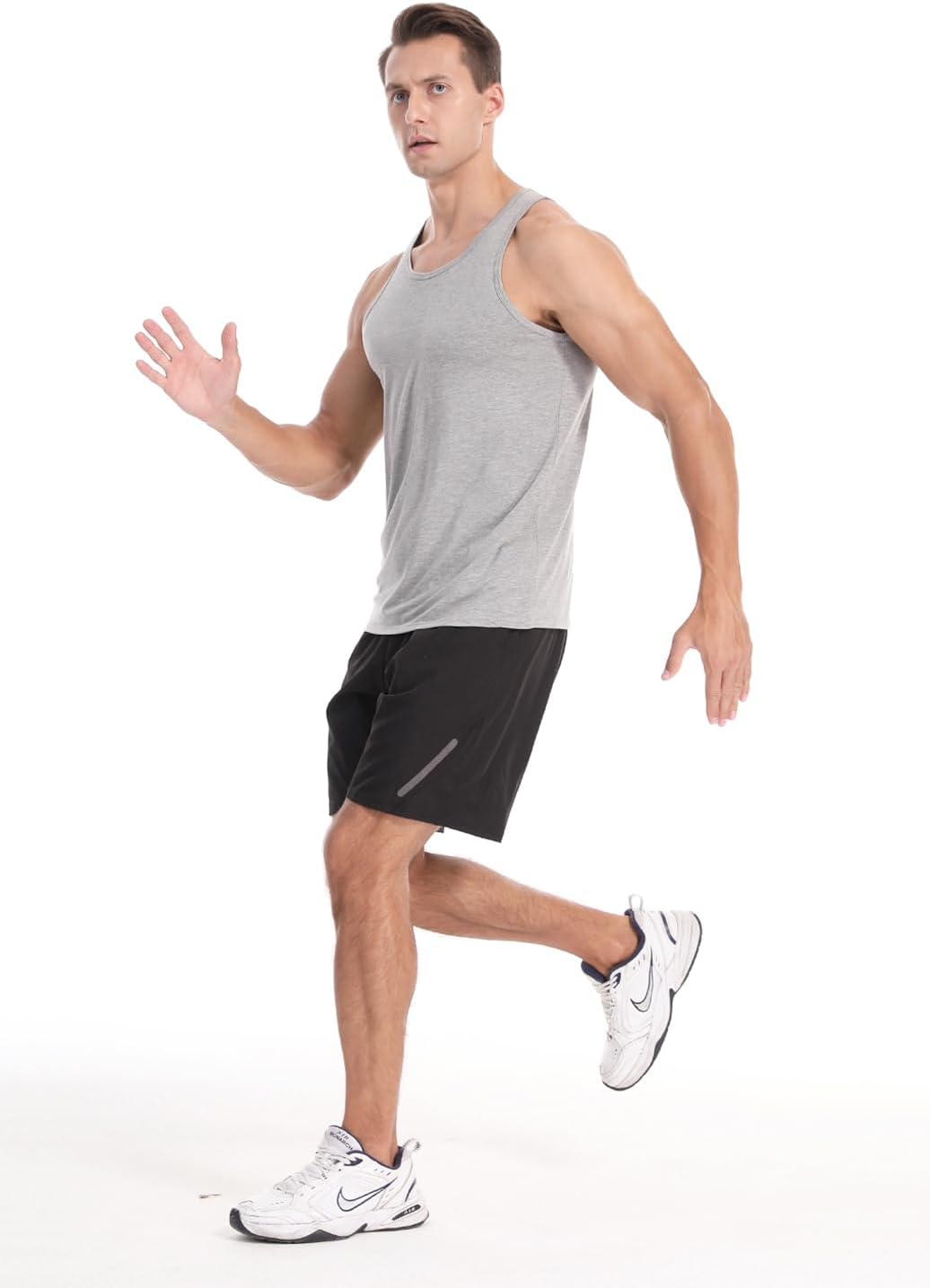 Men's Stringer Tank Tops Cotton Vest Sleeveless Gym Workout Bodybuilding Fitness Muscle T Shirts - Image 7