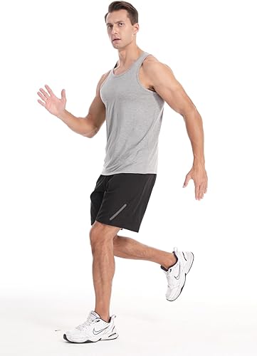 Miniatura 7 de Camiseta sin mangas para hombre, chaleco de algodón, sin mangas, para gimnasio, entrenamiento, culturismo, fitness, muscular, camisetas