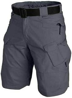 2021 Upgraded Waterproof Tactical Shorts for Men-Quick Dry Breathable,Hiking Tactical Shorts, Relaxed Fit Men's Cargo Shorts for Young Men Boys Outdoor Halking