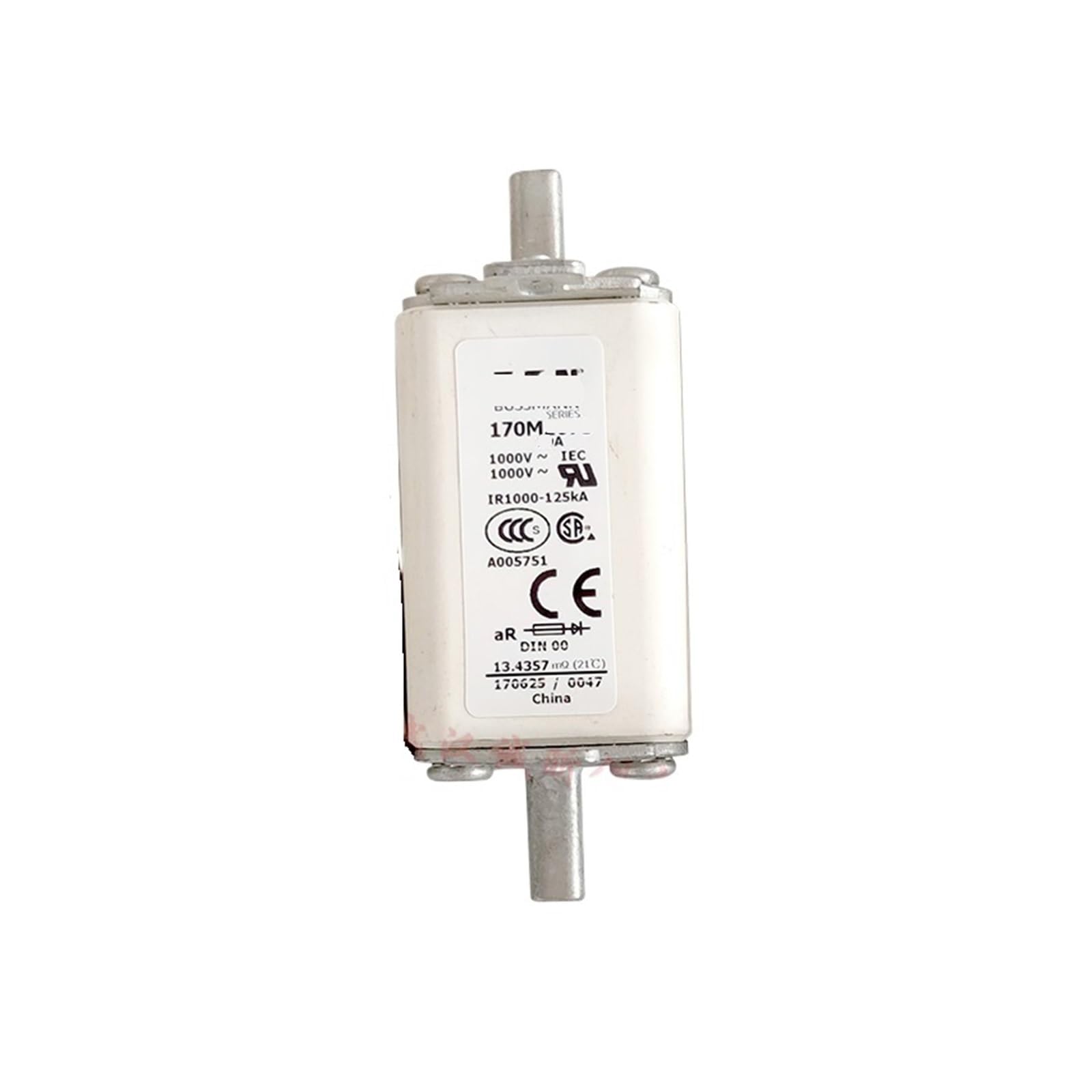 Fusible 170M2678 haute tension 1000V standard de sécurité exigeant - 2