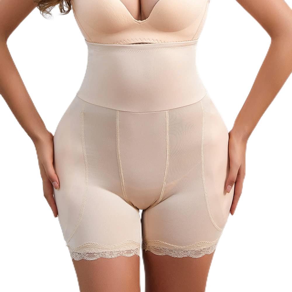 Mutandine Modellanti for Il Corpo Imbottite E Leviganti for Sollevamento dei Glutei Senza Cuciture(Apricot,6XLarge)