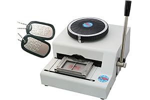 High-End Dog Tag Engraver Machine with Cutting-Edge Features