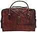 Leather 21 Inch Duffel Travel Gym Sports Overnight Weekend Leather Bag