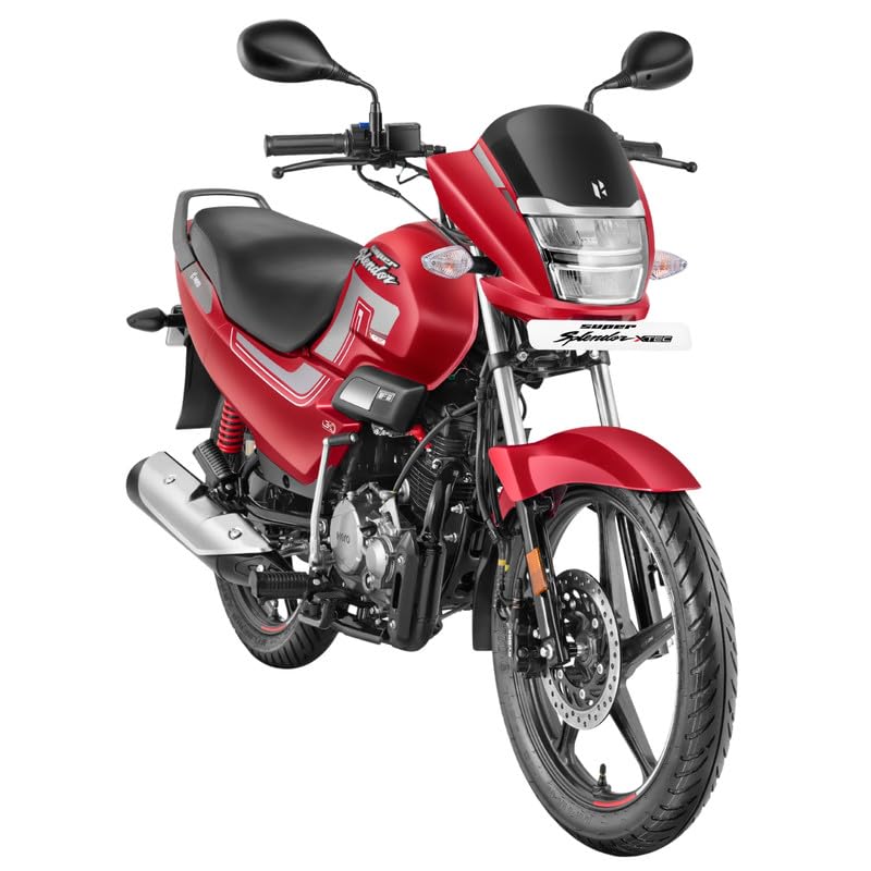 Image of Hero MotoCorp SUPER SPLENDOR BS6 FI DSS C (OBD2B) Motorcycles /Bike Sports Red Booking for Ex-Showroom Price