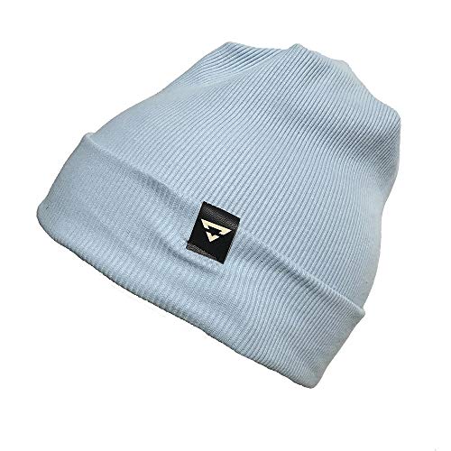 Gorro Touca Beanie Brohood Canelado Azul Claro