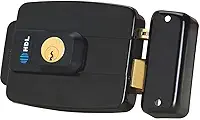 Fechadura Elétrica Dupla Preta, HDL C-90