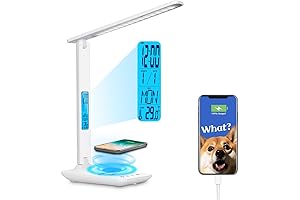 Multifunctional Smart Desk Lamp with Wireless Charger