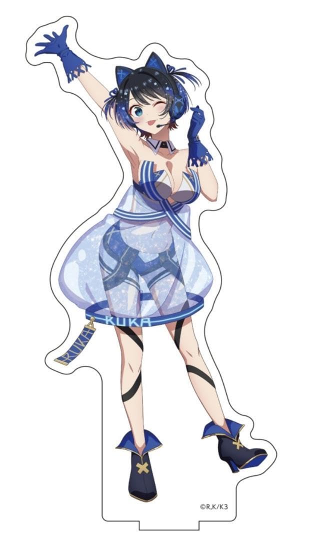 彼女、お借りします　更科瑠夏 アクリルスタンド　マガジンヒロインフェス Amazon.co.jp: 彼女、お借りします 更科 瑠夏 BIGアクリルスタンド