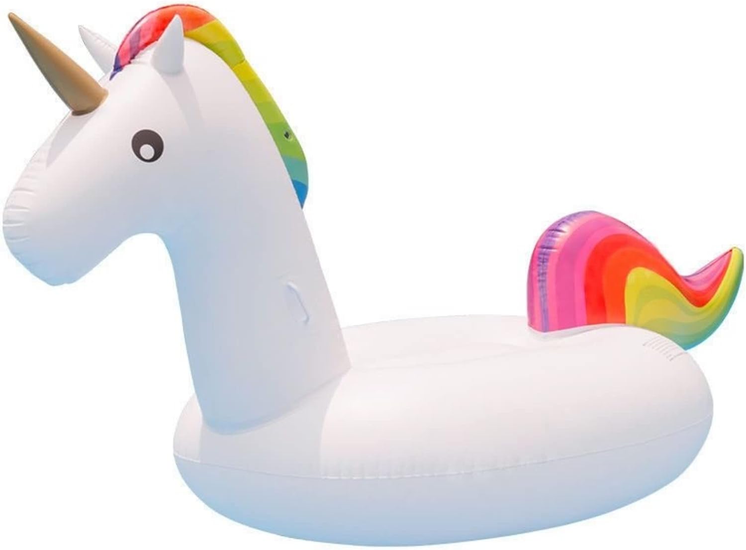 Net Red Unicorn Swim Ring Adult Children Water Amusement Facilities Inflatable and Thickened Floating Bed Pads