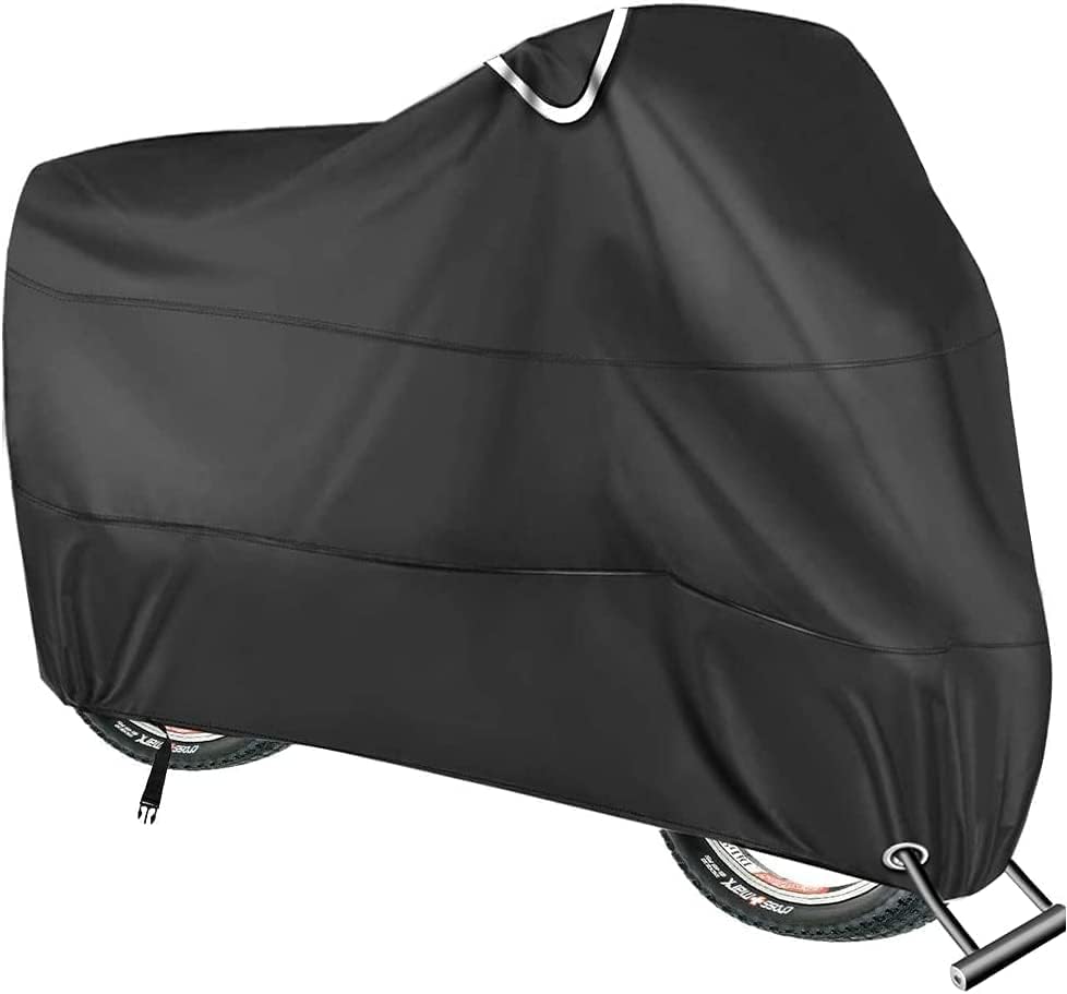 Bike Cover For 2 Or 3 Bikes Outdoor Waterproof- 210d Outdoor Waterproof & Anti-Uv Bicycle Covers With Reflective Strips Anti Dust Rain Snow Uv For