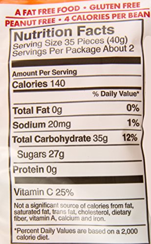 Sunkist Citrus Mix Jelly Beans - 3.1 Oz Bag - 12 Count Case #TOP3