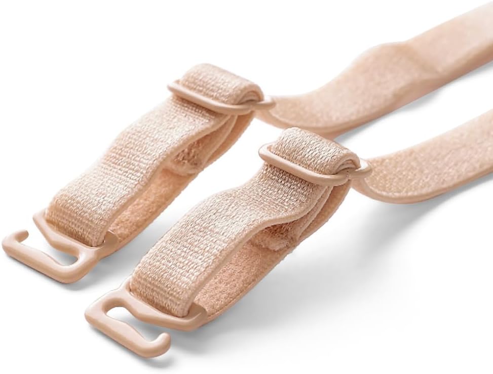 Sexy Code 1701 Womens Low Plunge Push Up Bra with Clear Straps Low Cut Convertible Underwire Padded Cleavage Bra - Image 7