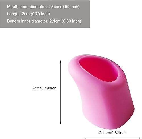 Miniatura 3 de Cubierta del caño de la tetera, protector de la boquilla de la tetera de la tetera, caño de la tetera de silicona rosa, cubierta del caño de